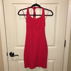 Susana Monaco Red halter mini